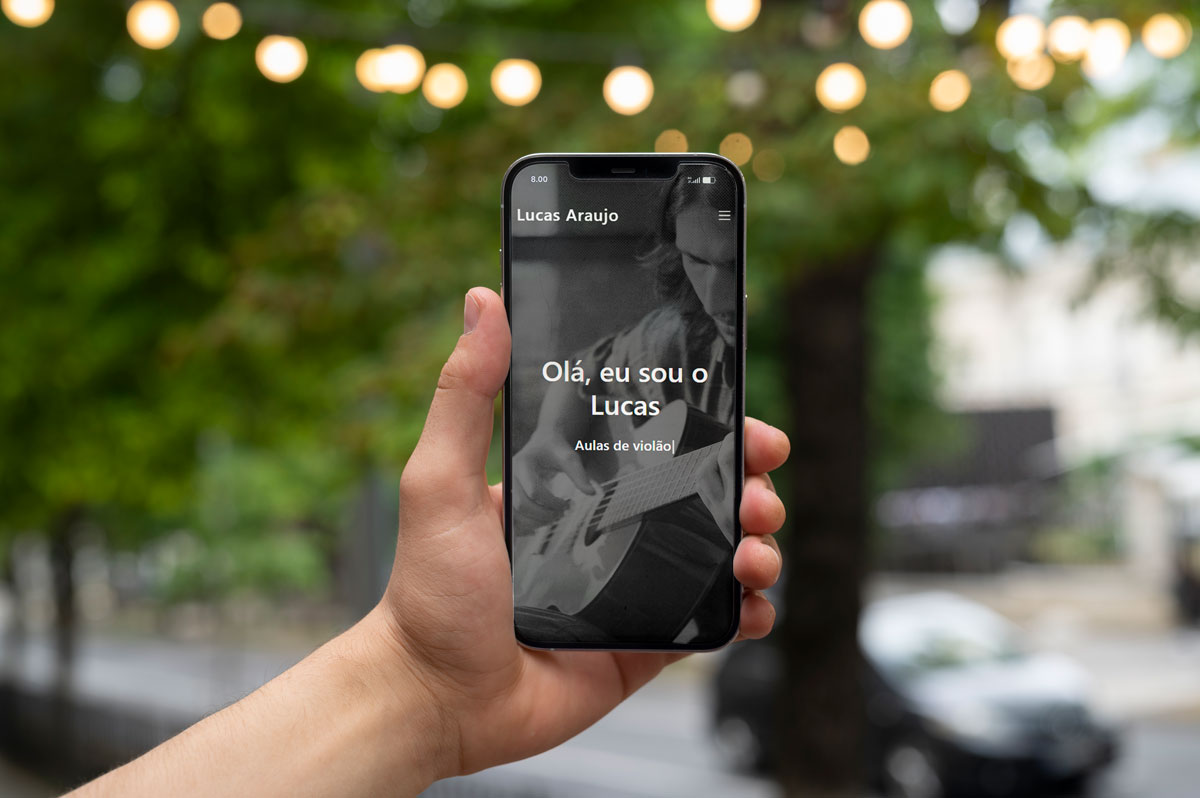 Lucas Araujo - Professor de violão